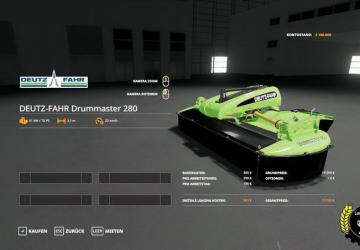 DEUTZ-FAHR grassland pack version 1.0.0.0 for Farming Simulator 2019 (v1.4)