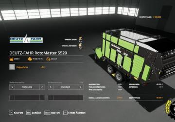 DEUTZ-FAHR grassland pack version 1.0.0.0 for Farming Simulator 2019 (v1.4)