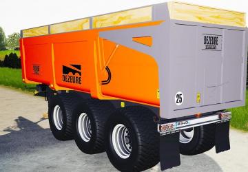 Dezeure 24T TFSG Bennes Personalisables version 2.0 for Farming Simulator 2019 (v1.5.1.0)