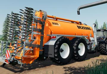 Dezeure Bronto 20 Slurry Tank (with Injector) v1.0.0.3 for Farming Simulator 2019 (v1.5.х)