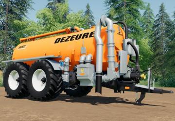 Dezeure Bronto 20 Slurry Tank (with Injector) v1.0.0.3 for Farming Simulator 2019 (v1.5.х)