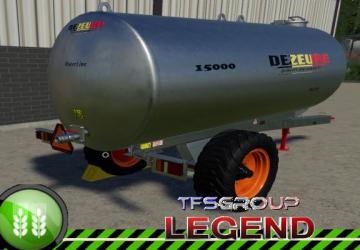 Dezeure Water 15000 version 1.5 for Farming Simulator 2019