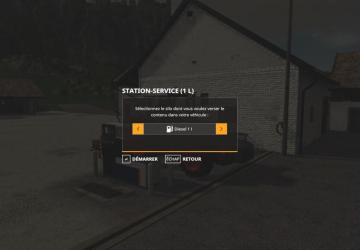 Diesel Station Pack version 1.1.0.0 for Farming Simulator 2019