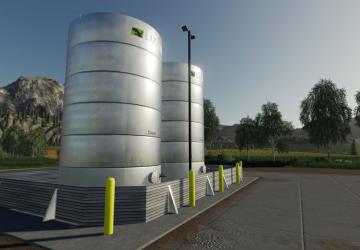 Diesel Tanks version 1.0.0.0 for Farming Simulator 2019 (v1.7.x)