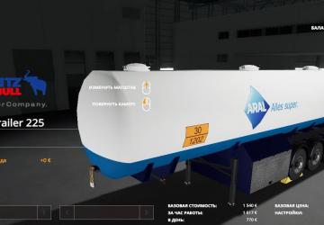 Diesel trailer version 1.0.0.1 for Farming Simulator 2019 (v1.3.х)