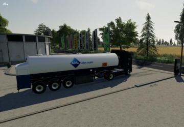 Diesel trailer version 1.0.0.1 for Farming Simulator 2019 (v1.3.х)