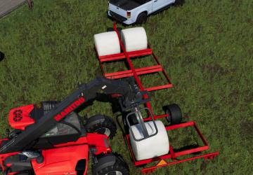 DMI MetalworX Bale Trailer version 1.0.0.0 for Farming Simulator 2019 (v1.5.х)