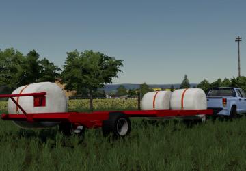 DMI MetalworX Bale Trailer version 1.0.0.0 for Farming Simulator 2019 (v1.5.х)