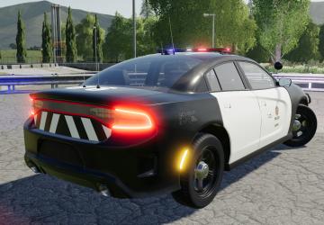 Dodge Charger SRT Police version 1.0.0.0 for Farming Simulator 2019 (v1.7.x)