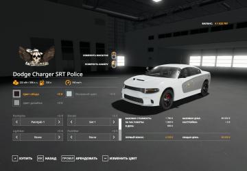 Dodge Charger SRT Police version 1.0.0.0 for Farming Simulator 2019 (v1.7.x)