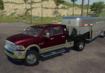 Dodge Ram 3500 Flatbed version 1.0.0.0 for Farming Simulator 2019 (v1.4х)
