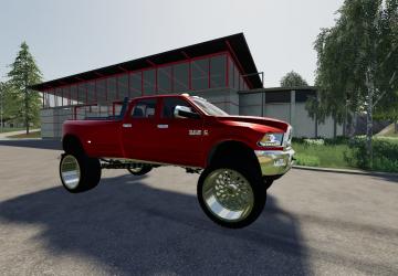Dodge Ram 3500 Lifted version 3.0 for Farming Simulator 2019 (v1.4.x)