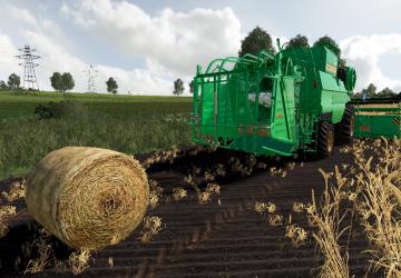 Don 1500B97 with Windrower version 1.0.0.2 for Farming Simulator 2019 (v1.7)