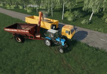 Don 20 NPP Trailer Loader-Accumulator version 2.0 for Farming Simulator 2019 (v1.6.x)