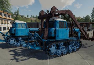 DT-75 Kazakhstan version 1.4 for Farming Simulator 2019 (v1.7.x)