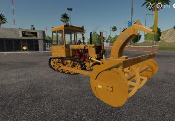 DT-75 ML with Rotary Blade version 1.0 for Farming Simulator 2019 (v1.7.1.0)