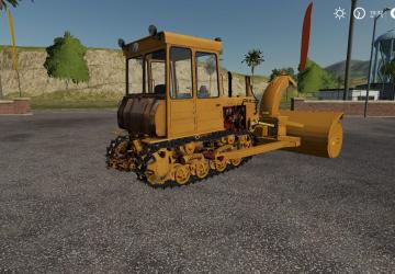 DT-75 ML with Rotary Blade version 1.0 for Farming Simulator 2019 (v1.7.1.0)