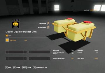 DUBEX FERTILIZER TANK version 0.1 for Farming Simulator 2019 (v1.3.0.1)