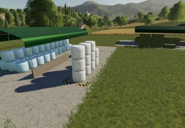 Dynamic Bale Storage Sheds version 1.0 for Farming Simulator 2019