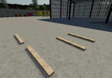 Dynamic Concrete Road Barrier Red version 1.0.0.0 for Farming Simulator 2019