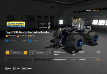 Eagle355th New Holland WheelLoader version 1.0.0.0 for Farming Simulator 2019 (v1.5.x)