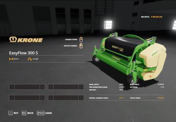 Easyflow 300 S 25 Meters version 2.0 for Farming Simulator 2019 (v1.5.х)