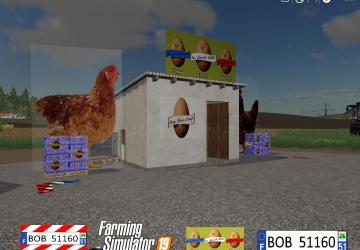 Egg Sale Point by BOB51160 version 1.0.0.0 for Farming Simulator 2019