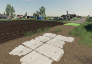 Eight Concrete Slabs version 1.0.0.0 for Farming Simulator 2019