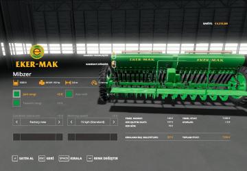 Ekermak Mibzer version 1.0 for Farming Simulator 2019