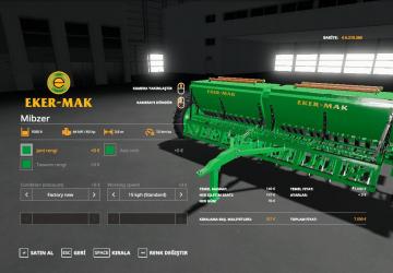 Ekermak Mibzer version 1.0 for Farming Simulator 2019