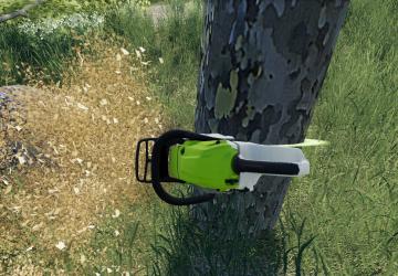Electric Chainsaw version 1.0.0.0 for Farming Simulator 2019 (v1.7.x)
