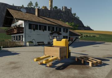 Electric Pallet Truck version 1.0.0.0 for Farming Simulator 2019 (v1.6.x)