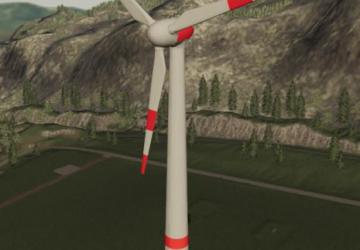 Enercon Windturbine (Big) version 1.0 for Farming Simulator 2019