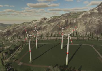 Enercon WindTurbine (Small) version 1.0.0.0 for Farming Simulator 2019 (v1.4х)