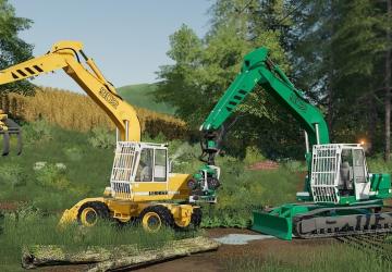 Excavator Liebherr 902 Pack version 1.0.0.1 for Farming Simulator 2019 (v1.5.x)
