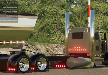 EXP19 Kenworth W900 version 1.0.0.2 for Farming Simulator 2019 (v1.5.1.0)