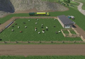 Extra Large Sheep Pasture version 1.0 for Farming Simulator 2019 (v1.3.0.1)