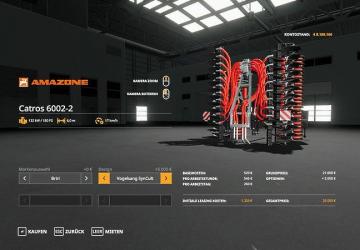 [FBM TEAM] Catros Disc Harrow version 1.0.0.0 for Farming Simulator 2019