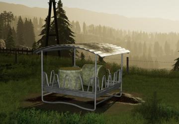 Feeding Racks (Prefab*) version 1.0.0.0 for Farming Simulator 2019 (v1.7.x)