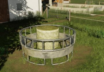 Feeding Racks (Prefab*) version 1.0.0.0 for Farming Simulator 2019 (v1.7.x)