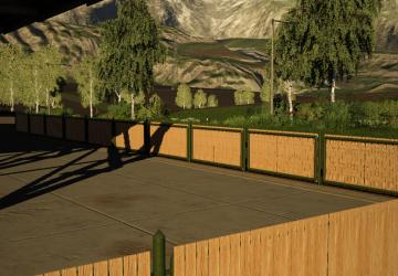 Wooden Fence 2 Meters Pack version 1.0.0.0 for Farming Simulator 2019