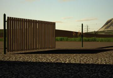 Wooden Fence 2 Meters Pack version 1.0.0.0 for Farming Simulator 2019