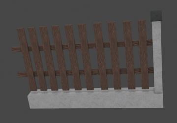Fence (Prefab*) version 1.0.0.0 for Farming Simulator 2019