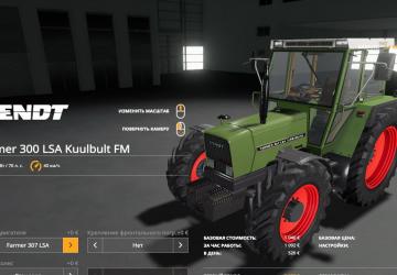 Fendt 307 - 309 Kuulbult FM version 1.0.0.0 for Farming Simulator 2019 (v1.3.х)