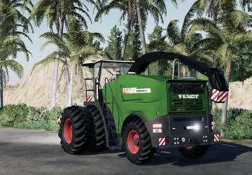 Fendt Katana version 2.5.0.0 for Farming Simulator 2019 (v1.6.0.0)