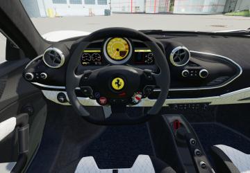 Ferrari F8 Tributo version 1.0.0.0 for Farming Simulator 2019 (v1.5.x)