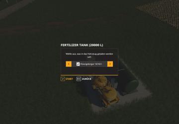 Fertilizer Tanks version 1.1.0.0: for Farming Simulator 2019 (v1.4х)