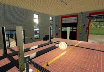 Feuerwehrwache Felsbrunn version 1.0 for Farming Simulator 2019 (v1.6.0.0)