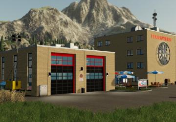 Feuerwehrwache Felsbrunn version 1.0 for Farming Simulator 2019 (v1.6.0.0)