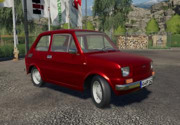 Fiat 126 version 1.1 for Farming Simulator 2019 (v1.5.x)